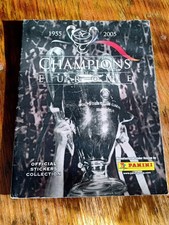 Panini Champions of Europe 1955-2005 Album 210 Pasted Stickers Incl Messi Rookie picture