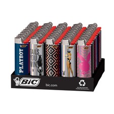 Bic Classic Maxi Lighter - Playboy Edition - 50 Units Per Tray picture