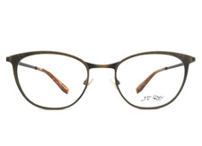 J.F Rey Eyeglasses Frames JF2657 6363 Antique Bronze Gold Cat Eye 52-20-140 picture
