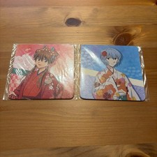 Evangelion Kyoto Base Rei Asuka Coaster Set Not Sold In Store Japan Limited picture