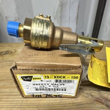 Apollo 19-KDCK-150 Brass Manual Safety Relief Valve 1/2