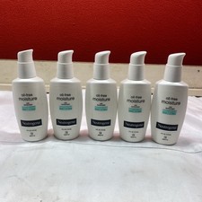 5 X Neutrogena Oil Free Moisture Face Moisturizer  4 oz picture