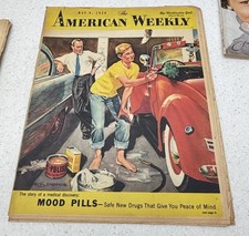 Vintage 1956 American Weekly Cover: 