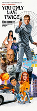 GIANT 2’X6’ VINYL BANNER - JAMES BOND 007 YOU ONLY LIVE TWICE picture