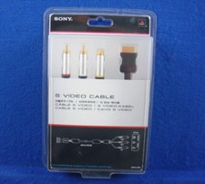 ps3 S-VIDEO CABLE LEAD Official Sony NEW PS1 PS2 AV PlayStation TV PSX OEM picture