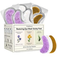 Under Eye Patches Set With Green Tea Seaweed Calendula Comfrey Retinol 30 Pairs picture