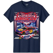 Chase Briscoe #19 NASCAR 2026 Chicagoland Speedway Winner 7.5.2026 Win T-Shirt picture