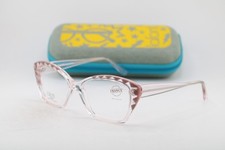 NEW JEAN LAFONT PARIS DECOR 7060 CLEAR PINK AUTHENTIC EYEGLASSES 53-16 picture