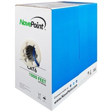 CAT6 1000FT Blue 1-pack picture