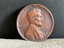 1911 S Lincoln Wheat Cent As shown in the figure picture