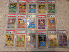 1996 Pokemon Japanese Base Set All PSA 9 All 16x holos picture