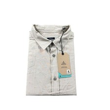Prana Pikeville Slim Fit Shirt Mens Medium Horizon Blue Cotton Blend NWT 6808 picture