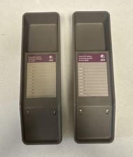 Vintage AT&T Phone Holder Wall Mount 1-9 Mem Slots SOLD AS 2 PACK picture