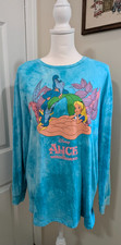 Disney Cakeworthy Alice in Wonderland Tie Dye Long Sleeve Shirt M BoxLunch picture