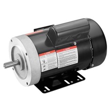 Uimoso 1HP Electric Motor 1725RPM AC115V/230V 56C Frame Single-Phase 5/8