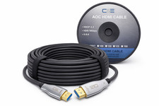 150FT AOC Fiber Optic Hybrid HDMI Cable HDTV 4K 60Hz 18Gb HDR ARC 3D HDCP 2.2 picture