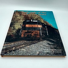 Railroads of the Pine Tree State Vol 2 Marson Jennison Maine Trains Book picture