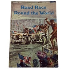 Scholastic Road Race Round the World Book Robert B Jackson 1973 Vintage Paperbk picture