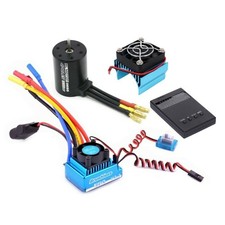 3900KV Brushless Motor+120A Waterproof Brushless Esc Set For 1/10 HSP HPI RC Car picture