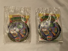 VTG 1993 Teenage Mutant Ninja Turtles Bike Gear Spoke Sliders set of 4 lot of 2  picture