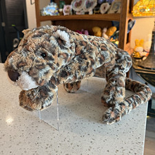 Brand New Without Paper Tags Large Livi Leopard Jellycat - Retired - Rare - VHTF picture
