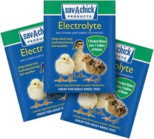 Sav-A-Chick 9 Pack of Electrolyte and Vitamin Supplement Strip for Poultry , Bir picture