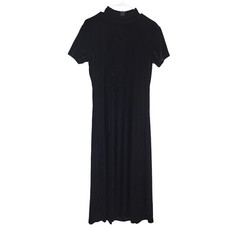 VTG Velvet Maxi Dress 10 High neck whimsigoth goth fairy grunge witchy modest picture