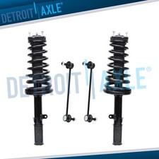 4pc Rear Struts w/Spring & Sway Bar Links for 2002 2003 Toyota Camry Lexus ES300 picture