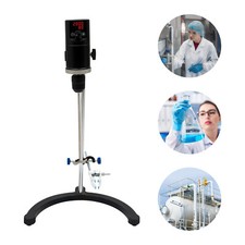 120W Adjustable Electric Overhead Stirrer Max 40L Digital Lab Mixer Time & Speed picture