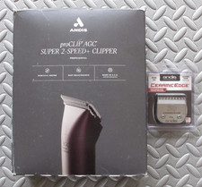 Andis Professional UltraEdge Super 2-Speed Clipper Burgundy + Free extra Blade picture