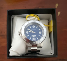 Invicta 69970 Specialty Men’s 44mm Blue Dial Silver Tone Watch New With Box picture