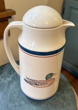 Corning Ware Thermique Mallard Duck 1-Quart Thermal Carafe-New in Box picture