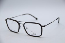 NEW ELLA & MAX 701165 COL. 35 HAVANA GUNMETAL AUTHENTIC FRAMES EYEGLASSES 54-18 picture