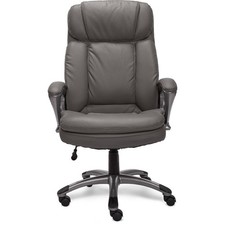 Serta Fairbanks Big & Tall Executive Office Chair  -Gray 43675B picture