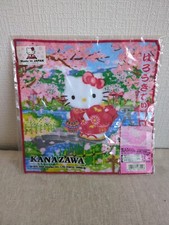 Sanrio HeIIo Kitty Gotochi Kanazawa Hand ToweI Vintage New Kimono 2002 F/S picture