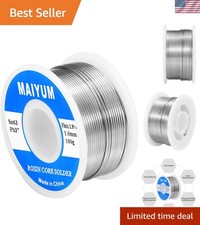 100g 63-37 Rosin Core Solder Wire 1.0mm - Perfect for Circuit Boards and Repairs picture