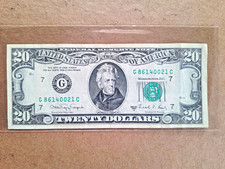 US Series 1988A $20 Federal Reserve Note Banknote Circulated Uncertified picture