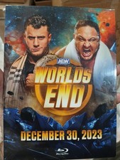 AEW World’s End 2023 Blu-ray MJF   Somoa Joe Sweve Mox Wrestling New Sealed  picture