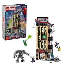 [BIG SALE] LEGO Marvel Spider-Man vs. Mysterio: The Daily Bugle Building Toy picture