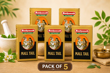 5X5ml Baidyanath Mall Tail Oil (5 Packs) Massage Oil For Men Useful in PE-PP picture