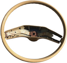 1970s / 1980s Ford Steering Wheel  Beige D5AW     No Horn Pad    picture