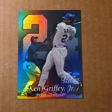 1999 Flair Showcase Passion Insert Ken Griffey Jr #2 Seattle Mariners picture