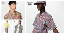 UNIQLO F.RISSO Wide-collared shirt Unisex 4 color New Japan June picture
