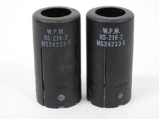 WRM MS24233-5 RS-126-2 Vintage 9-Pin Tube Shield 12AX7 ECC83 12AU7 6DJ8 (pair) picture