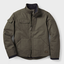 DULUTH Men's Superior Fire Hose Insulated Jacket, Iron Ore NEW picture
