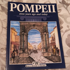 Pompeii: 2000 Years Ago and Today Alberto C. Carpiceci Paperback Illustrated picture