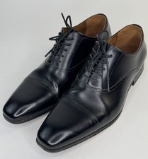 Men's Florsheim Corbetta Cap Toe Dress Shoes Black Leather Size 11D picture