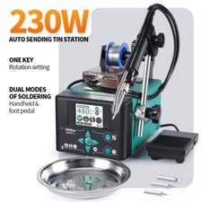 YIHUA 928DT-II 230W Auto Sending Tin Soldering Iron Station Digital Solder Tool picture