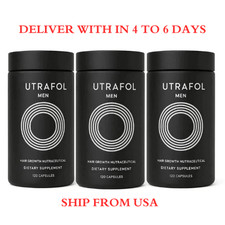 Pack of 3 Men's Hair Growth Total 360 Capsules Exp 06/2027 ship from USA picture