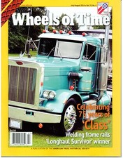 Peterbilt 75th Anniversary, Peterbilt 379 359 358 trucks, Welding Frame Rails picture